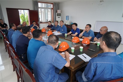 瀘天化股份公司對(duì)洪峰過(guò)境作出緊急部署