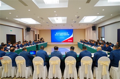 瀘天化股份公司召開(kāi)2021年一季度生產(chǎn)經(jīng)營(yíng)分析會(huì)