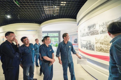 瀘天化陳列館內(nèi)部改造進入微調(diào)階段