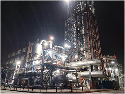 瀘天化股份公司合成老系統(tǒng)裝置一次開(kāi)車成功出產(chǎn)品