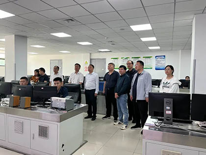 瀘州市人大常委會副主任付小平率隊調(diào)研瀘天化寧夏基地