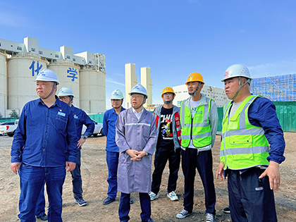 傅利才率隊赴和寧公司調(diào)研指導工作