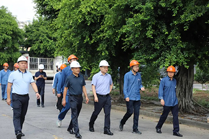 瀘州市生態(tài)環(huán)境局到天宇油脂公司開(kāi)展環(huán)保專項(xiàng)調(diào)研